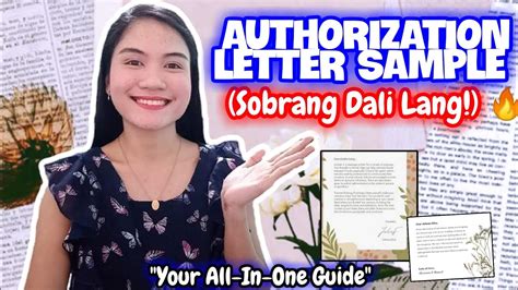 sample authorization letter in bisaya|PAANO GUMAWA NG AUTHORIZATION LETTER (HOW TO .